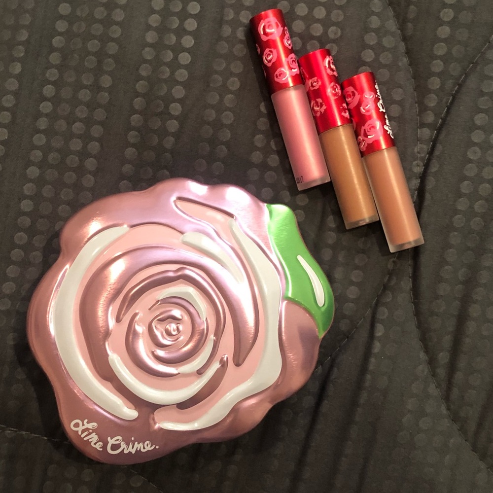 New! Limecrime Velvetine Lip Kit